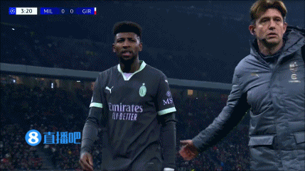 隆戈:埃默森小腿肌肉严重拉伤,预计伤缺三个月时间